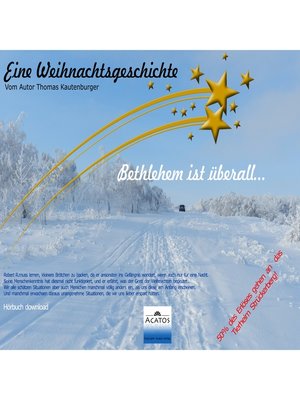 cover image of Bethlehem ist überall...